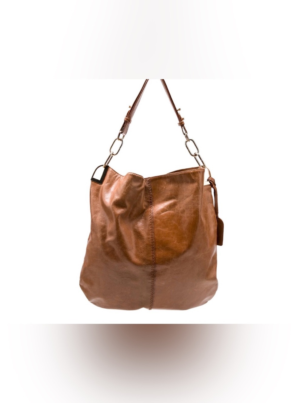 Micheal Kors Brown Leather Shoulder Tote - Women Bags
